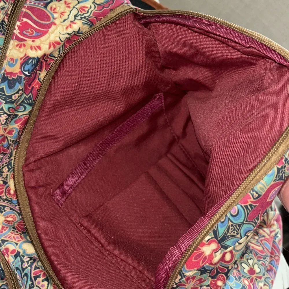 Boho Multicolor Floral Crossbody Sling Bag